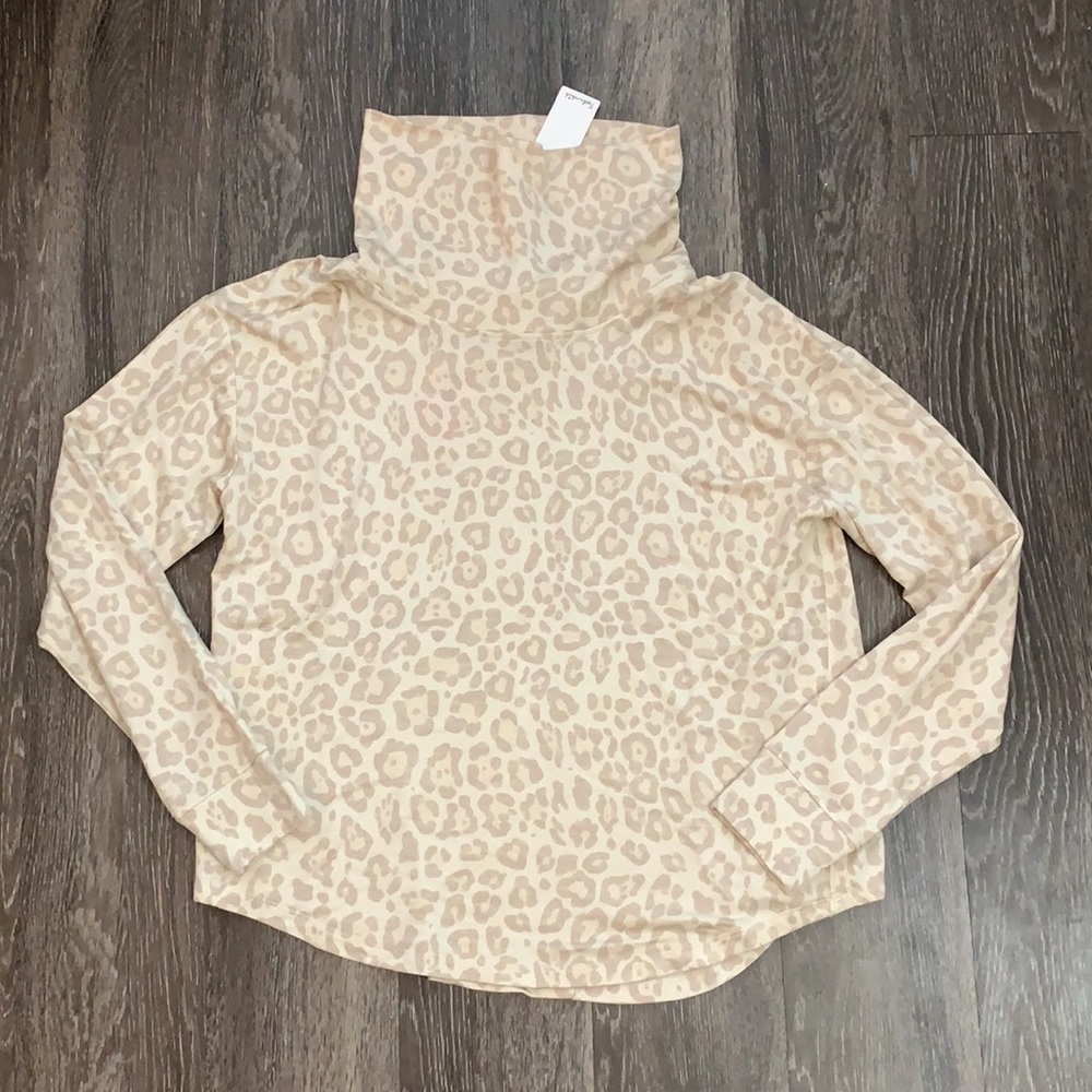 Splendid Supersoft Cowl Neck Pullover Top